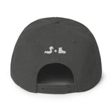 Squirrel and Boot Snapback Hat